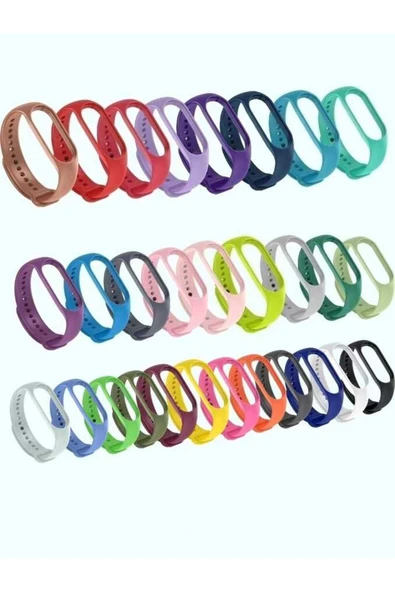 KILIFTECH Xiaomi Mi Band 7 Uyumlu Klasik Zore Kordon-Mavi Koyu - 4