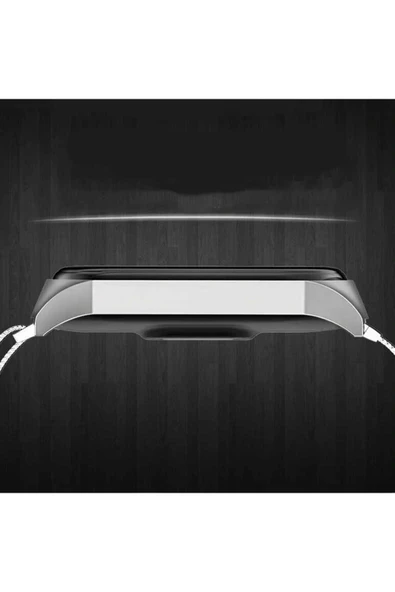 KILIFTECH Xiaomi Mi Band 6 Uyumlu KRD-01 Metal Zore Kordon-NO3 - Resim 3