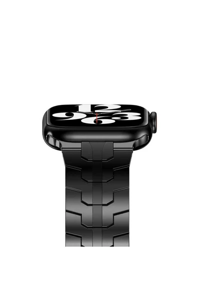 MarmaraMobile Watch 7 45mm Uyumlu KRD-63 Metal Kordon-mrm-Siyah - Resim 6