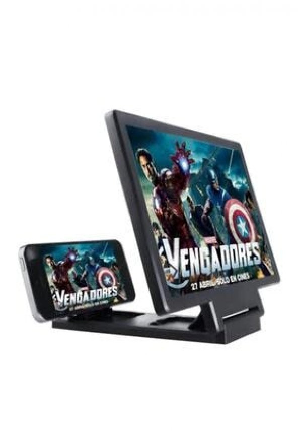 Cep Telefonu Büyüteç Telefon Ekran Büyütme Için Büyütücü_stand 3d