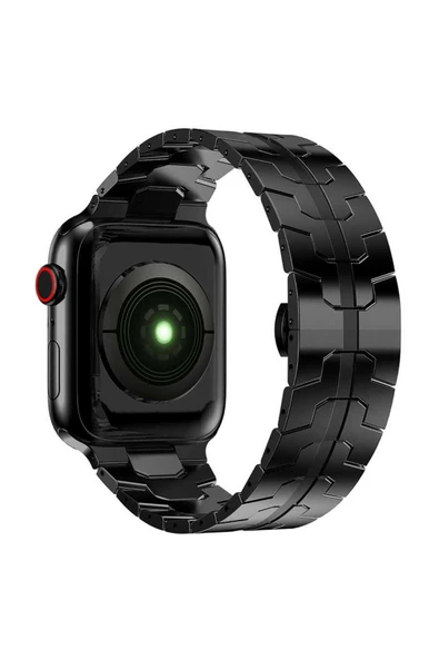 MarmaraMobile Watch 7 45mm Uyumlu KRD-63 Metal Kordon-mrm-Siyah - Resim 8