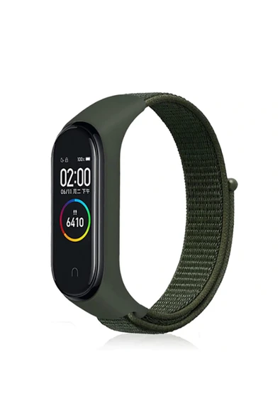 KILIFTECH Xiaomi Mi Band 5 Uyumlu KRD-03 Hasır Zore Kordon-NO2 - 2