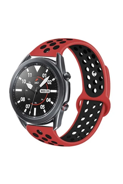 KILIFTECH Huawei Honor Magic 2 46 mm KRD-02 Uyumlu Zore Kordon-Siyah-Gri - Resim 2