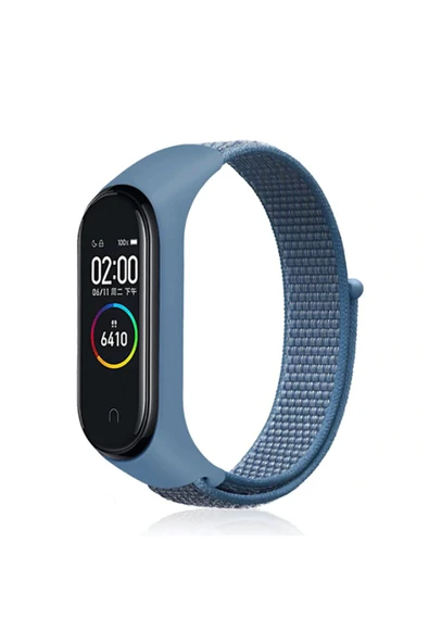 KILIFTECH Xiaomi Mi Band 5 Uyumlu KRD-03 Hasır Zore Kordon-NO2