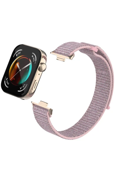 KILIFTECH Huawei Watch Fit 3 Zore KRD-03 Hasır Kordon-İndigo - 6