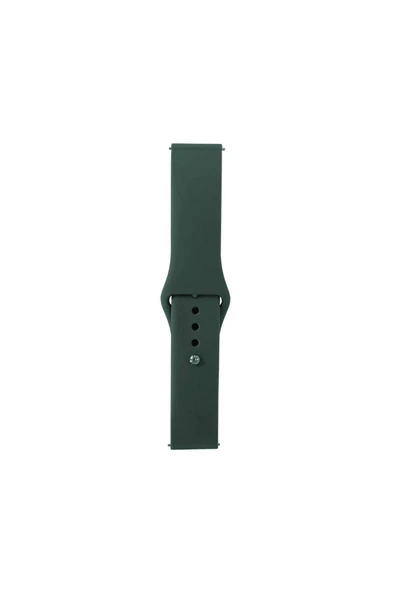 zore Huawei GT2 42mm Band Serisi 20mm Klasik Kordon Silikon Strap Kayış-Pine Yeşil
