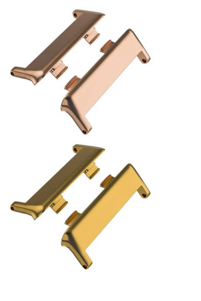 10LİNE AKSESUAR Oppo Watch 46mm 22mm Metal Kordon Dönüştürücü CLO- Siyah - 2