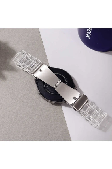 zore Huawei GT2 42mm Uyumlu KRD-27 20mm Kordon Zore Siyah - Resim 7