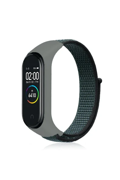 wenixs aksesuar Xiaomi Mi Band 3 Uyumlu KRD-03 Hasır Zore Kordon-NO14 ürün görseli