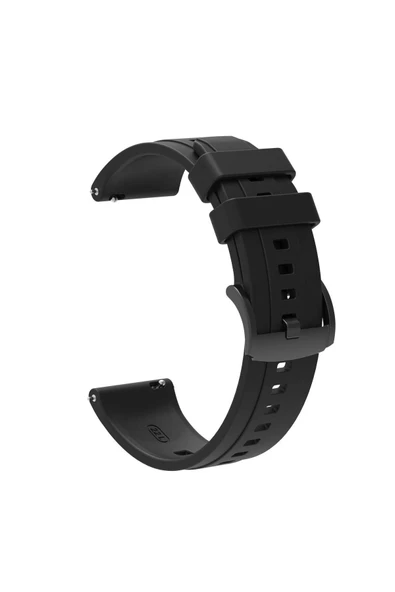 wenixs aksesuar Huawei GT4 22mm Uyumlu WNX- KRD-95 Silikon Kordon-Yeşil - Resim 7