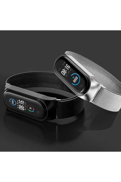 zore Xiaomi Mi Band 5 Uyumlu KRD-01 Metal Zore Kordon-NO2 - Resim 4