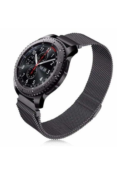YuccaTech Huawei Watch GT 3 46mm Uyumlu KRD-12 Metal PAT Kordon Rose Gold - 5