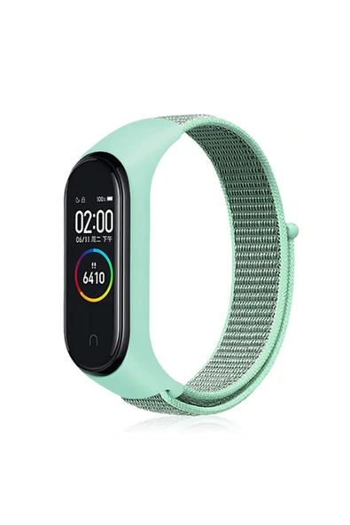 Doping Digital Xiaomi Mi Band 4 Uyumlu KRD-03 Hasır Zore Kordon-NO8