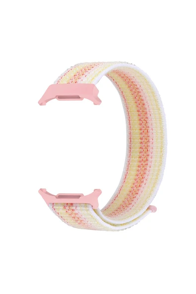 zore Galaxy Watch Ultra 47mm Zore KRD-03 Hasır Kordon-Koyu Yeşil - Resim 4