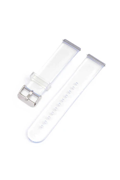 wenixs aksesuar Huawei GT2 42mm KRD-13 Şeffaf Uyumlu Kordon Zore Renksiz - Resim 4