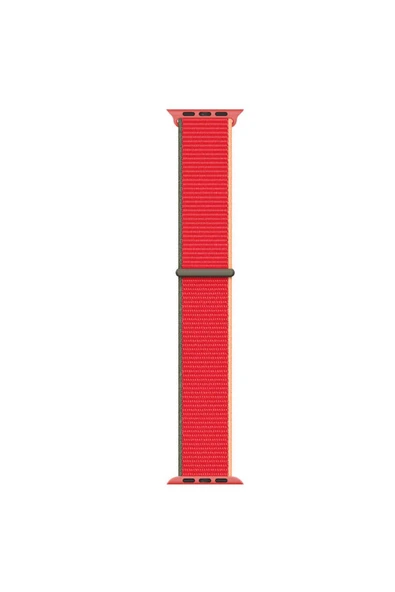 Wiku Bilişim Watch 42mm Uyumlu KRD-03 Hasır Zore Kordon-75-Strawberry ürün görseli 1