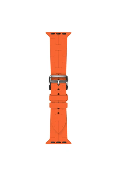 KILIFTECH Watch Ultra 49mm KRD-92 Uyumlu Zore Kordon-Koyu Kırmızı - 7