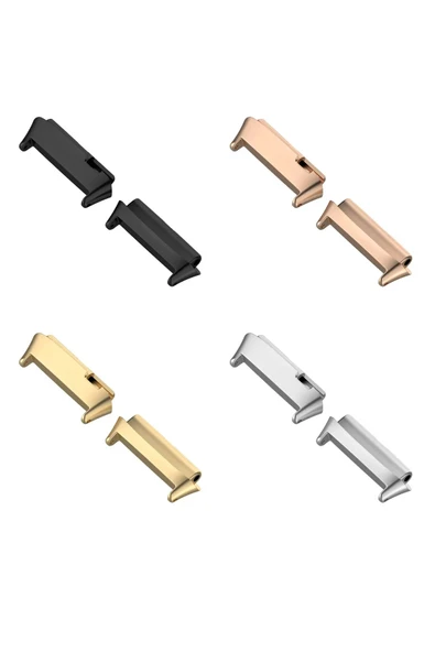 KILIFTECH Xiaomi Redmi Watch 3 Active Metal Kordon Dönüştürücü CLO- Siyah - Resim 3