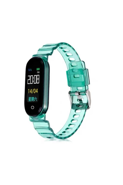 Butik Özlem Xiaomi Mi Band 6 KRD-27 Uyumlu BTO Kordon Yeşil - Resim 2
