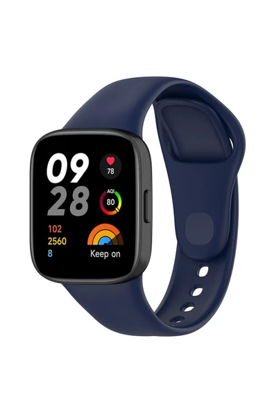 prolysus Xiaomi Redmi Watch 3 Uyumlu KRD-81 Uyumlu PRL Kordon Beyaz - Resim 2