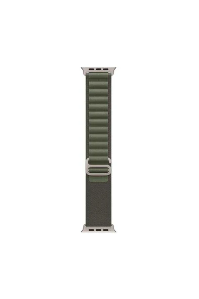 KILIFTECH Watch Ultra 49mm Uyumlu KRD-74 Hasır Zore Kordon-Beyaz - Resim 7