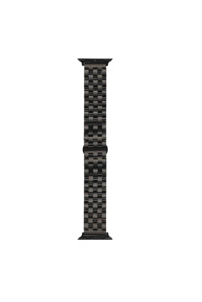 ARMX Watch 7 45mm Uyumlu KRD-20 Metal Zore Kordon-Siyah - 6