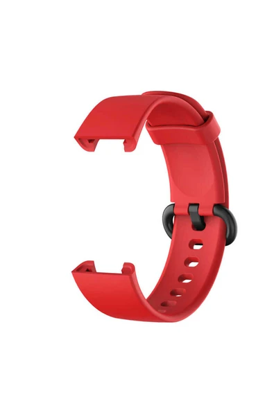 KILIFTECH Xiaomi Redmi Watch (Mi Watch Lite) Uyumlu Klasik Zore Kordon-Kırmızı ürün görseli