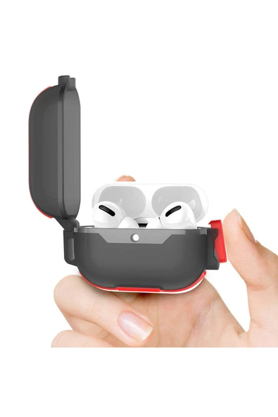 zen aksesuar Air Pods 3. Nesil Zore Airbag 34 Darbelere Karşı Dayanıklı Kılıf-Mavi - 4
