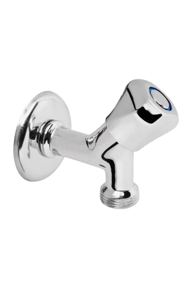 ESORA Krom Pirinç Volonlu Çamaşır Musluğu ürün görseli 1