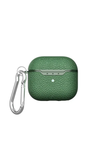 KILIFTECH Air-Pods 4 Kılıf Zore Airbag 03 Silikon-Yeşil ürün görseli