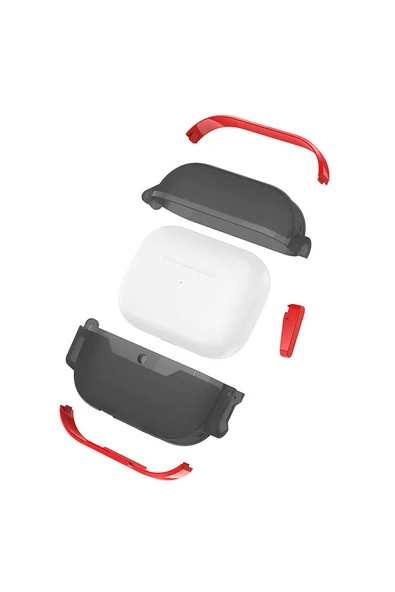 zen aksesuar Air Pods 3. Nesil Zore Airbag 34 Darbelere Karşı Dayanıklı Kılıf-Mavi - 3
