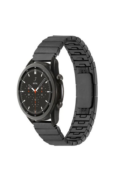 KILIFTECH Xiaomi Amazfit Pace Uyumlu KRD-82 22mm Metal Zore Kordon-Gümüş - 2