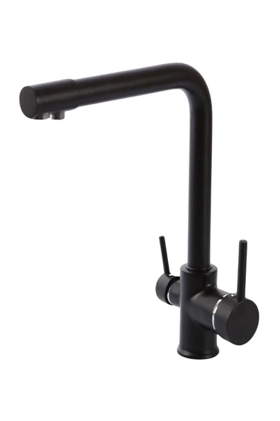 ESORA Siyah Krom Arıtmalı Eviye Bataryası ürün görseli