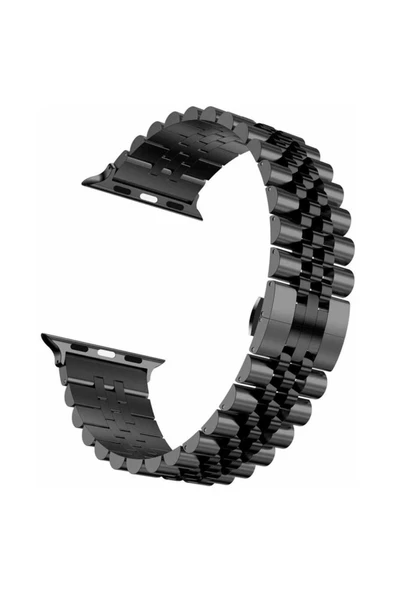 zore Watch 38mm Uyumlu KRD-36 Metal Zore Kordon Siyah