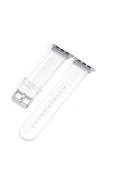 KILIFTECH Watch 42mm KRD-13 Şeffaf Uyumlu Zore Kordon-Renksiz - Resim 4