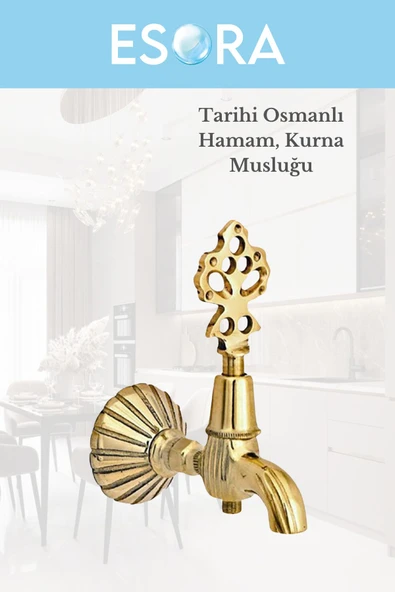 ESORA Tarihi Osmanlı Hamam, Kurna Musluğu - Resim 2