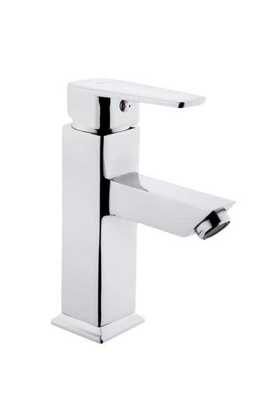 ESORA Krom Kare Sabit Aç Kapa Lavabo Bataryası ürün görseli 1