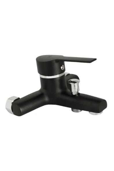 ESORA Siyah Krom Banyo Bataryası Çift Su Girişli Paslnamaz Birinci Sınıf Kaplama ürün görseli 1