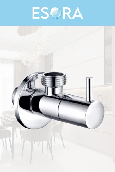 ESORA Krom Lüx Çubuk Taharet Musluğu - Resim 2