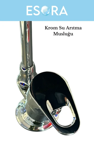 ESORA Lüx Krom Aç Kapa Arıtma Musluğu Arıtma Çeşmesi - 2