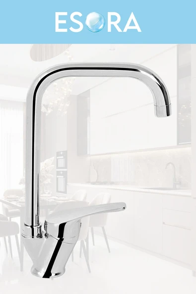 ESORA Dubai Robot Duş Sistemi, Köşe Lavabo & Mutfak ve Banyo Bataryası 4'lü Set ( WC Musluğu Hediyeli) - Resim 4