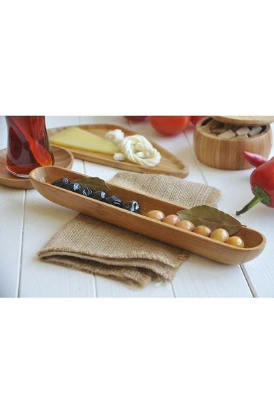 Bambum B2311 Luiz 30 cm Zeytin Tabağı - 2