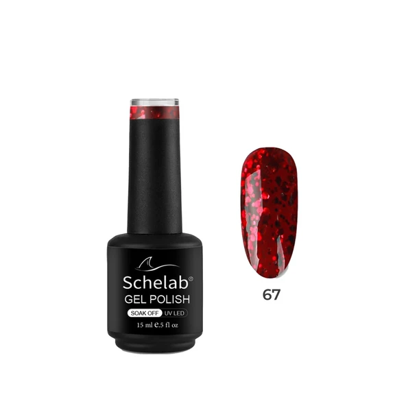 Schelab 3 Adımda Kalıcı Jel Oje 067 15 ml - 1