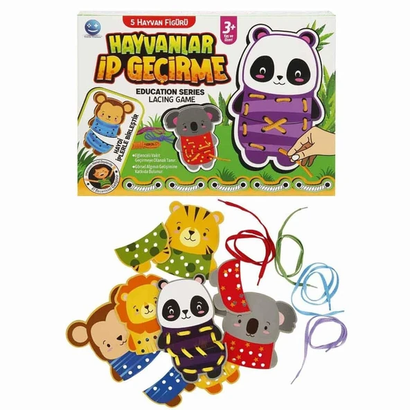 OYUN HAYVANLAR İP GEÇİRME 5FGR ürün görseli