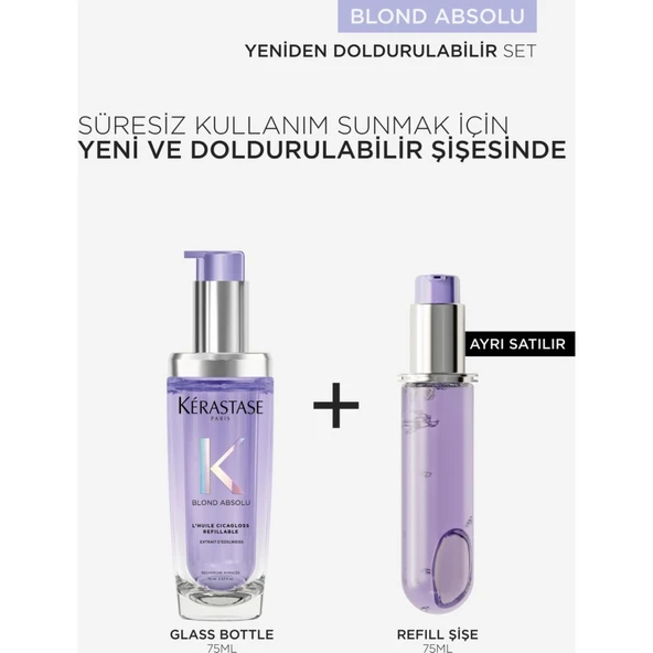 Blond Absolu Huile Cicaextreme Parlaklık Veren Saç Bakım Yağı 75 ml - Resim 4