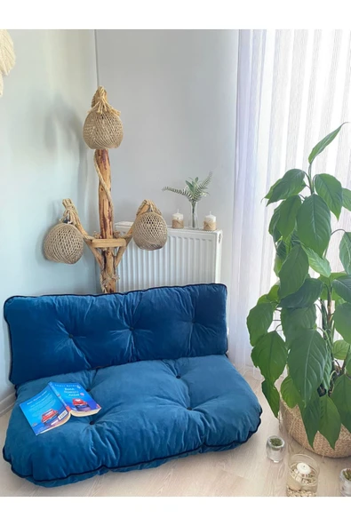 MÇ HOME Palet Minderi Yer Minderi 2 'li Takım Puf Minder ürün görseli