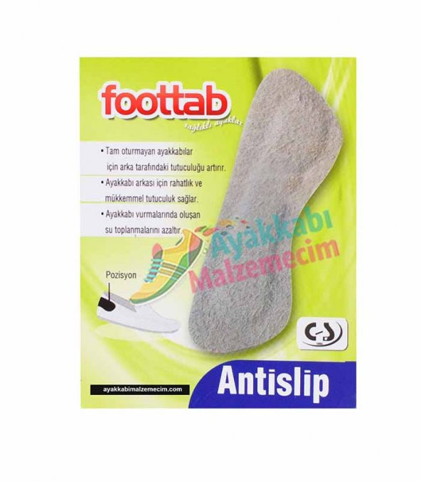 Foottab Topuk Arka Koruma Bandı Deri - 2