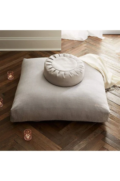 beyzima Balkon ve Bahçe ve Salon İdeal Yer Minderi Kare ürün görseli 1