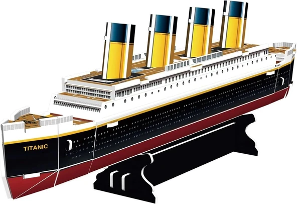 Rewell 3D Puzzle Rms Titanic - Resim 3