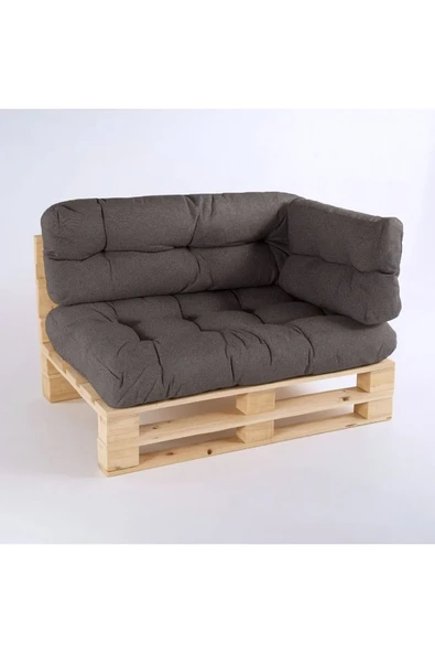 beyzima 120x80 Palet Minder Seti Bahçe Mobilyası Bahçe Minderi İç Mekan Yer Minderi ürün görseli